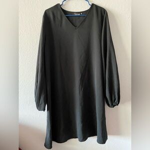 ❄️Black midi dress❄️